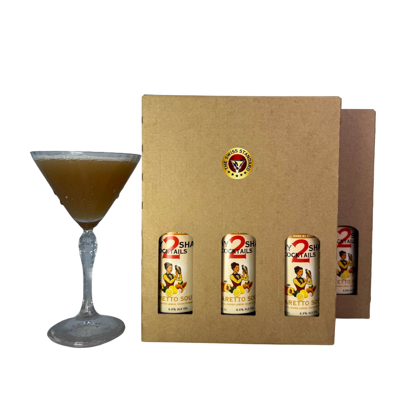 Amaretto Sour – Ready 2 Shake Cocktails | The Swiss Standard