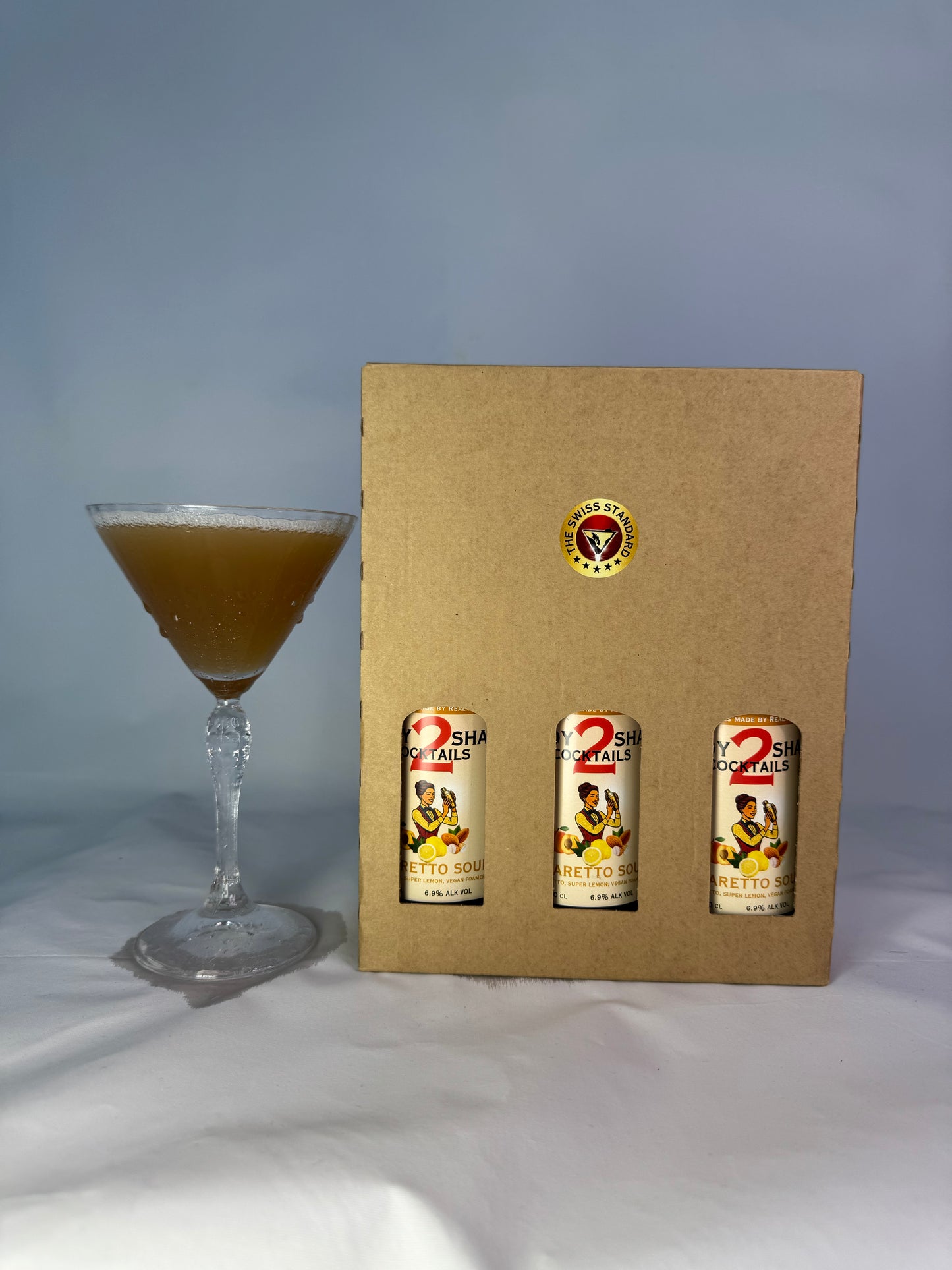Amaretto Sour – Ready 2 Shake Cocktails | The Swiss Standard
