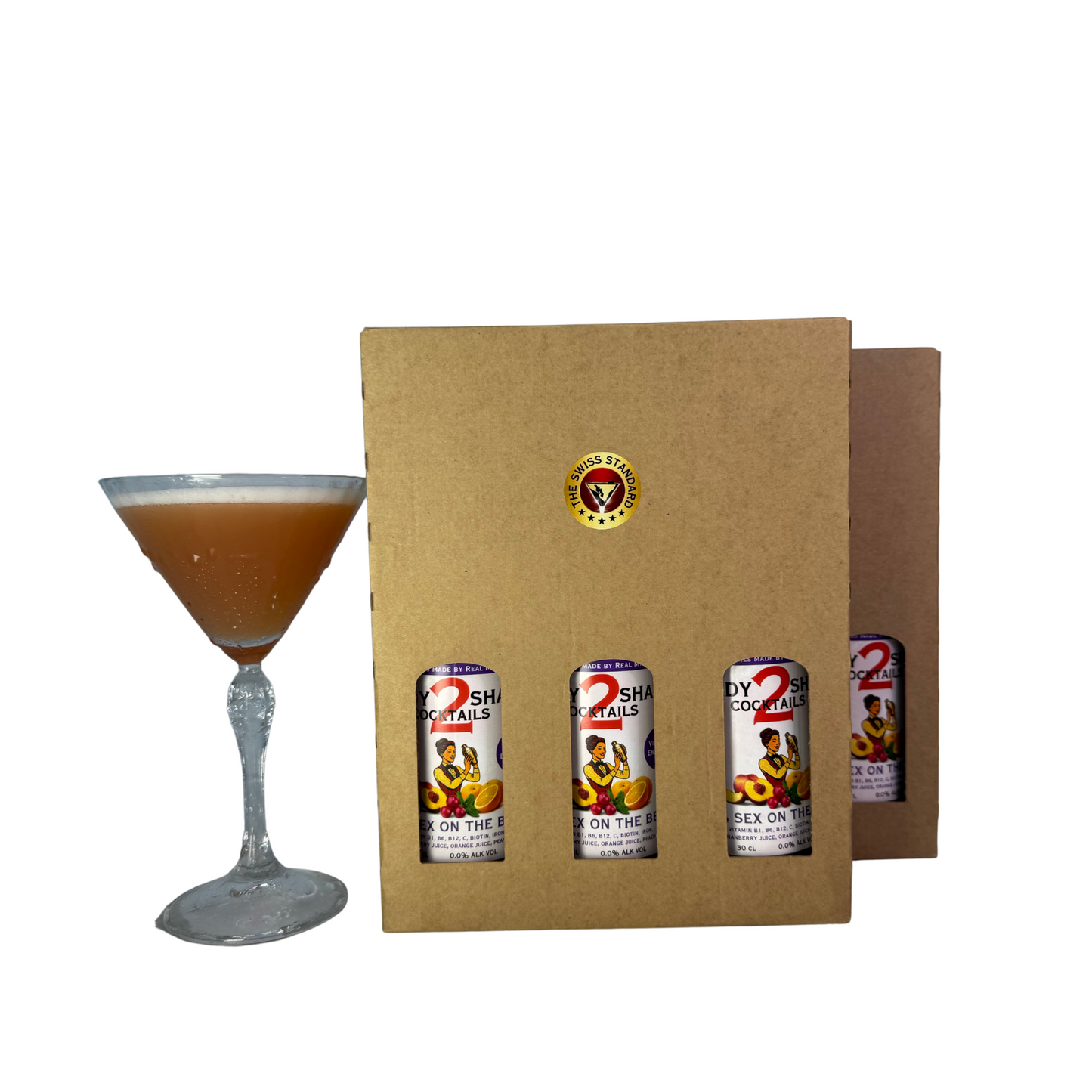 0.0% Sex on the Beach – Ready 2 Shake Cocktails