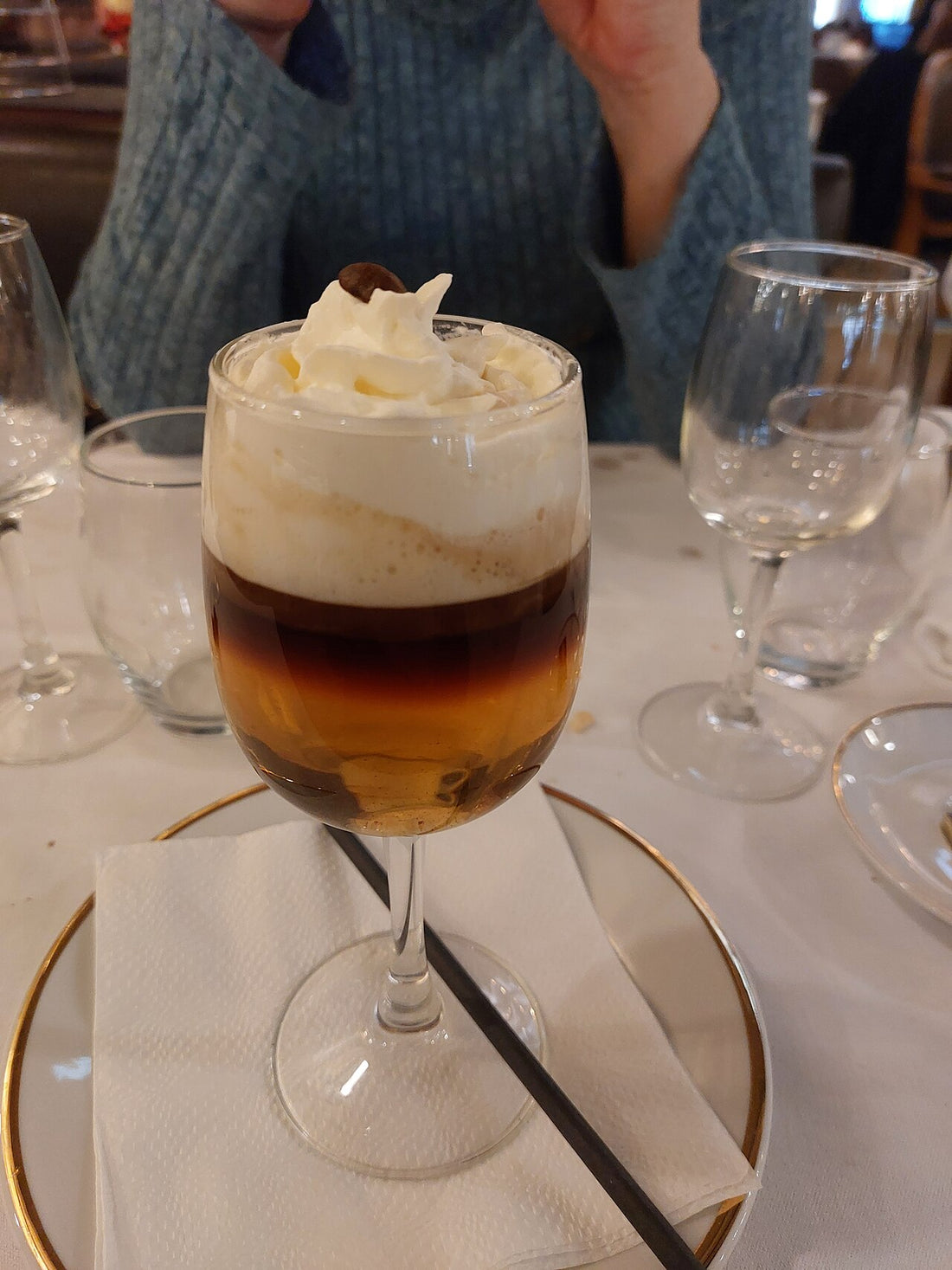 Irish Coffee cocktail
