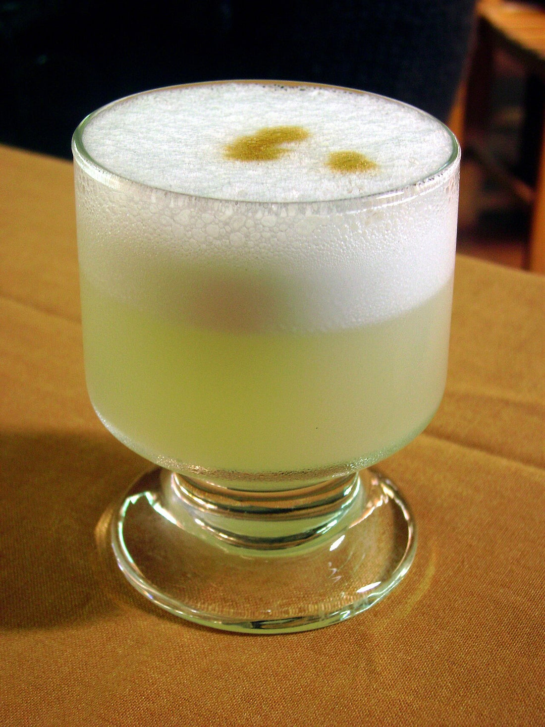 Pisco Sour cocktail