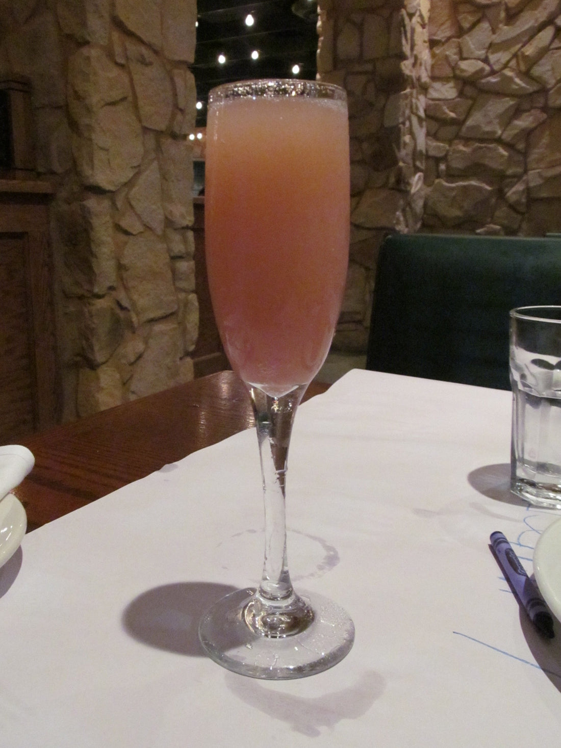 Bellini cocktail